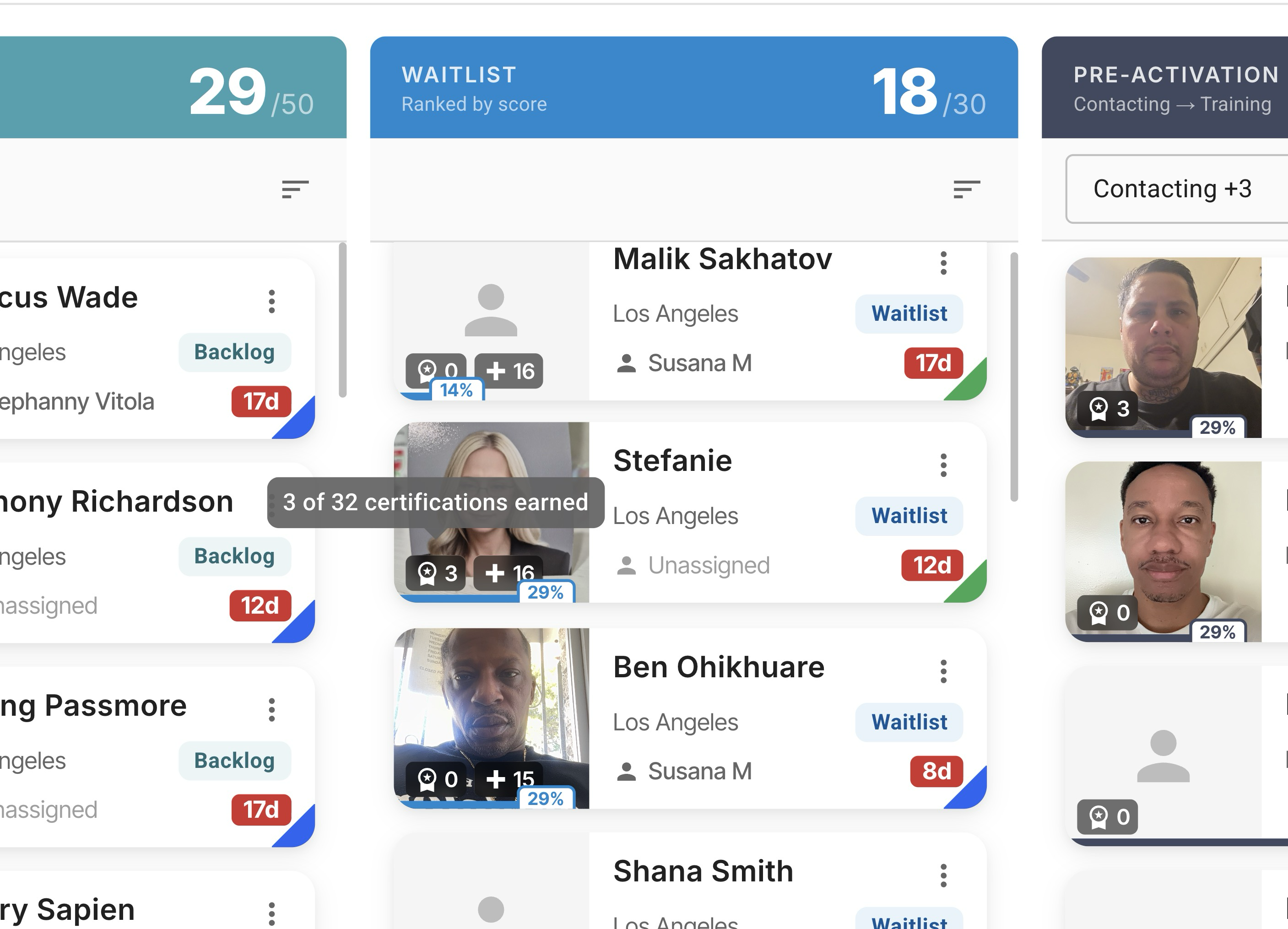 Pipeline region filter
