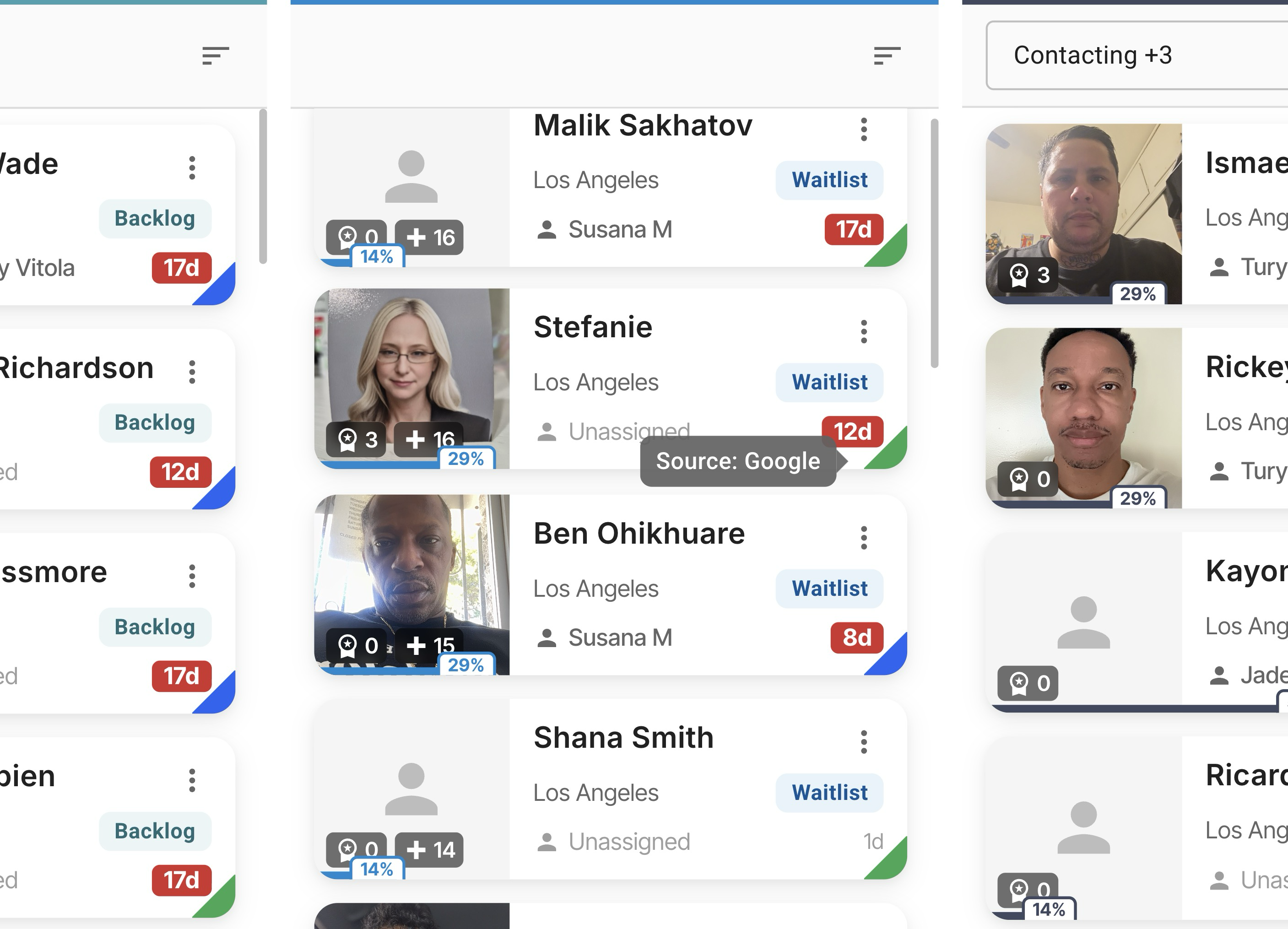 Pipeline detail view